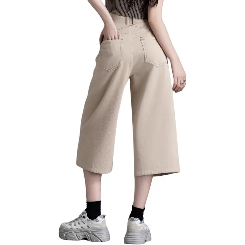 You Cow Me Pants Denim Shorts Women's-1