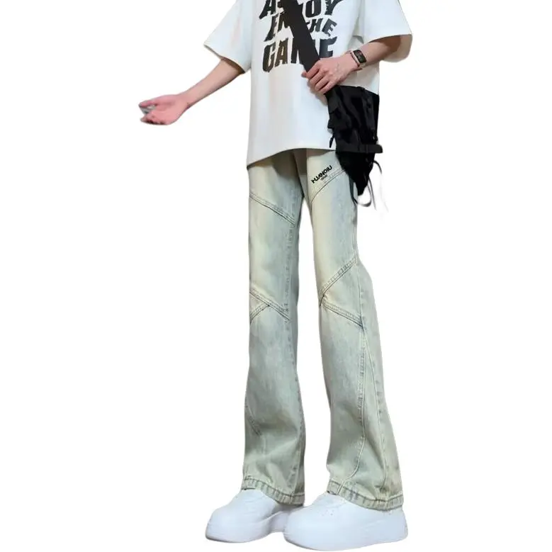 HUANQIU Jeans Unisex-2