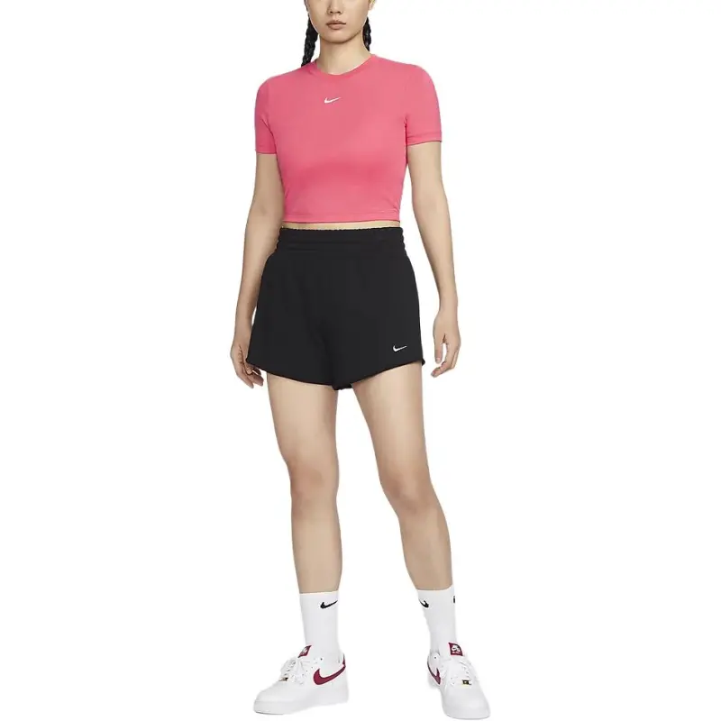 Nike Sportswear Essentials Series T Shirt Women's Aster Pink-1