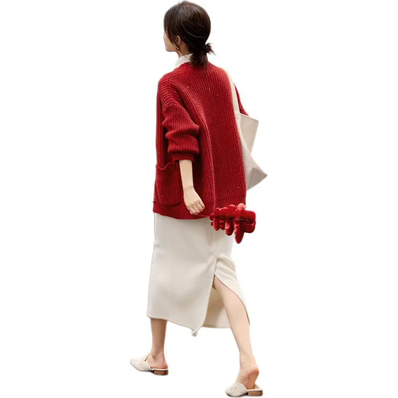XWI Knitwear Women's Red-1