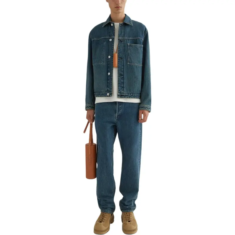 JIL SANDER Button fastening Denim Jacket-1