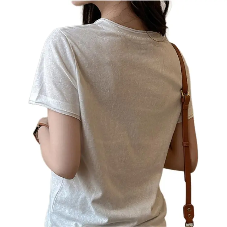 Mu Qingqing Regular T Shirt Women's-3