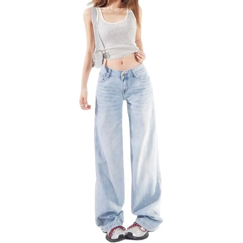 Kazakhstan Jeans Women's Light Blue-2