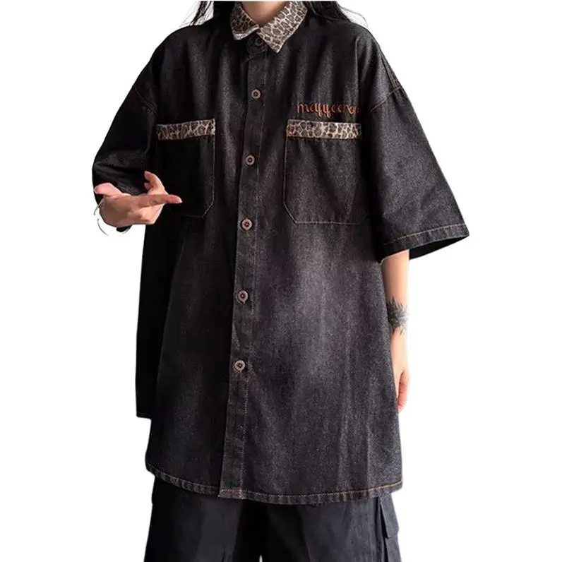 PAINT STAIN Fashion Shirt Unisex Classic Black-6