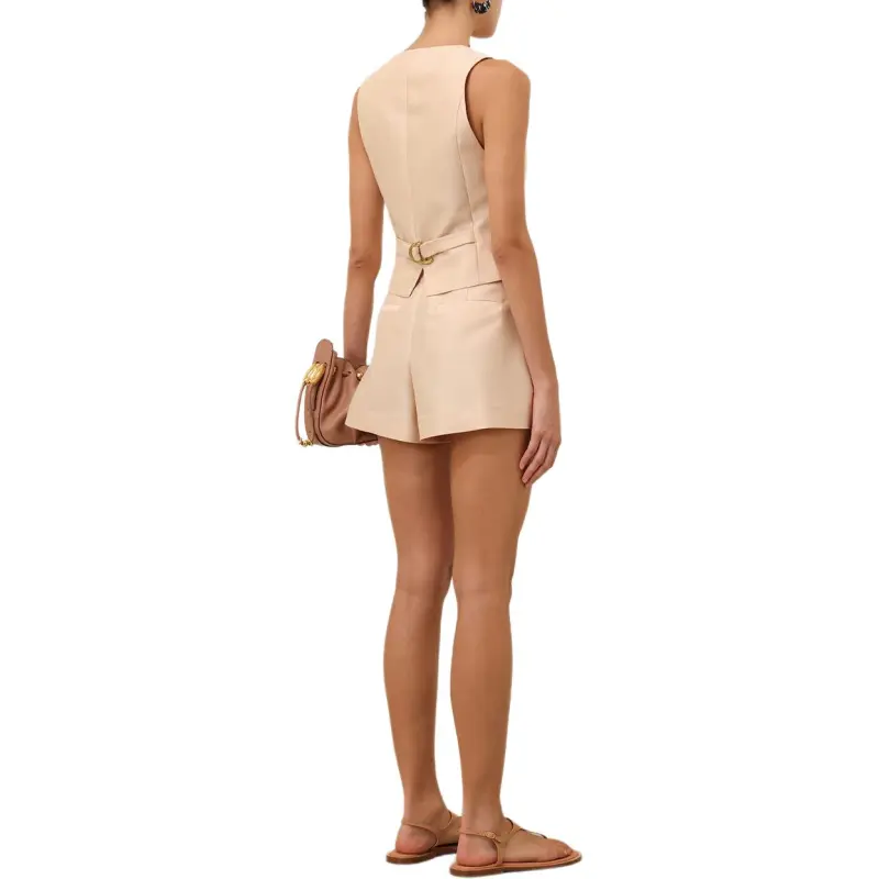 Zimmermann SS25 Casual Shorts Women's Pink-2