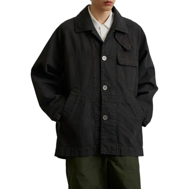PUBLIC TOKYO SS25 Jackets & Coats Men's Dark Brown-4
