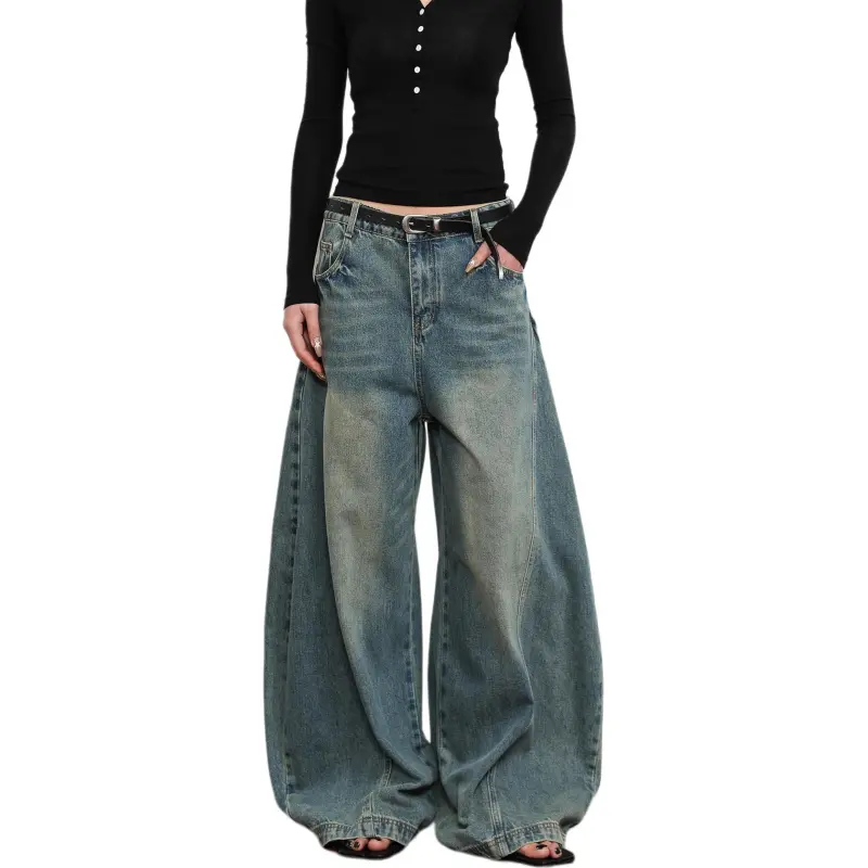 HAPPY PARTY Jeans Unisex Blue-1