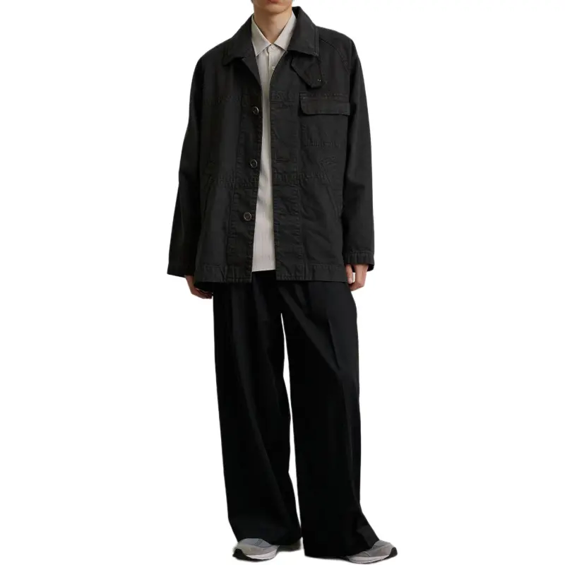 PUBLIC TOKYO SS25 Jackets & Coats Men's Dark Brown-1