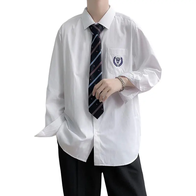 Chisportate Shirts Unisex White[Includes Tie]-4