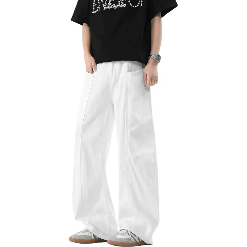 XAFB Jeans Unisex Ecru-2