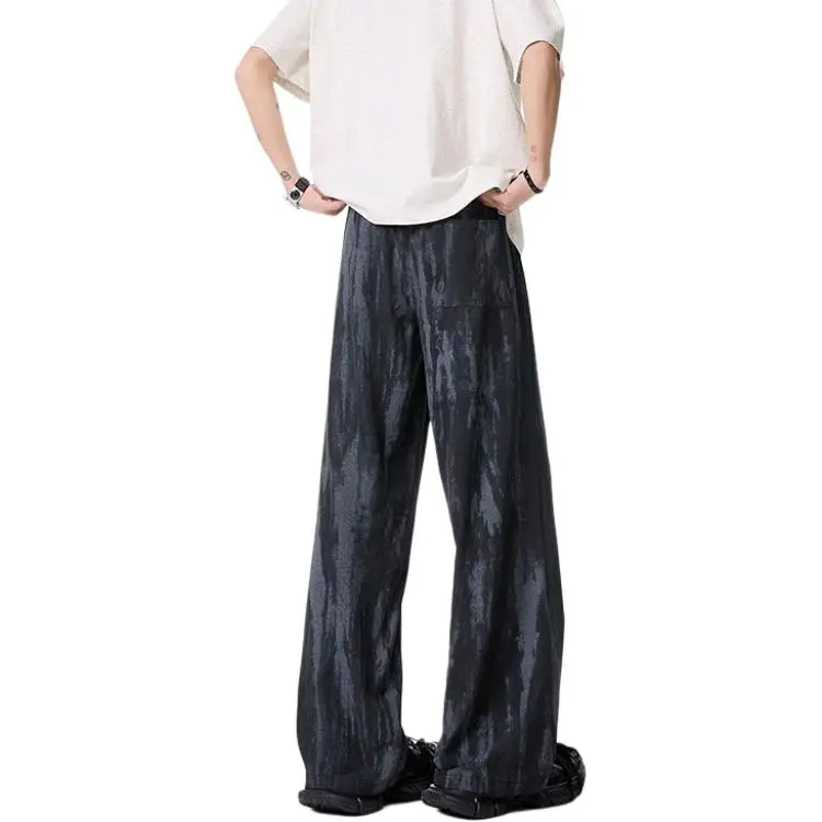 FAWENXIANGZI Casual Pants Men's-3