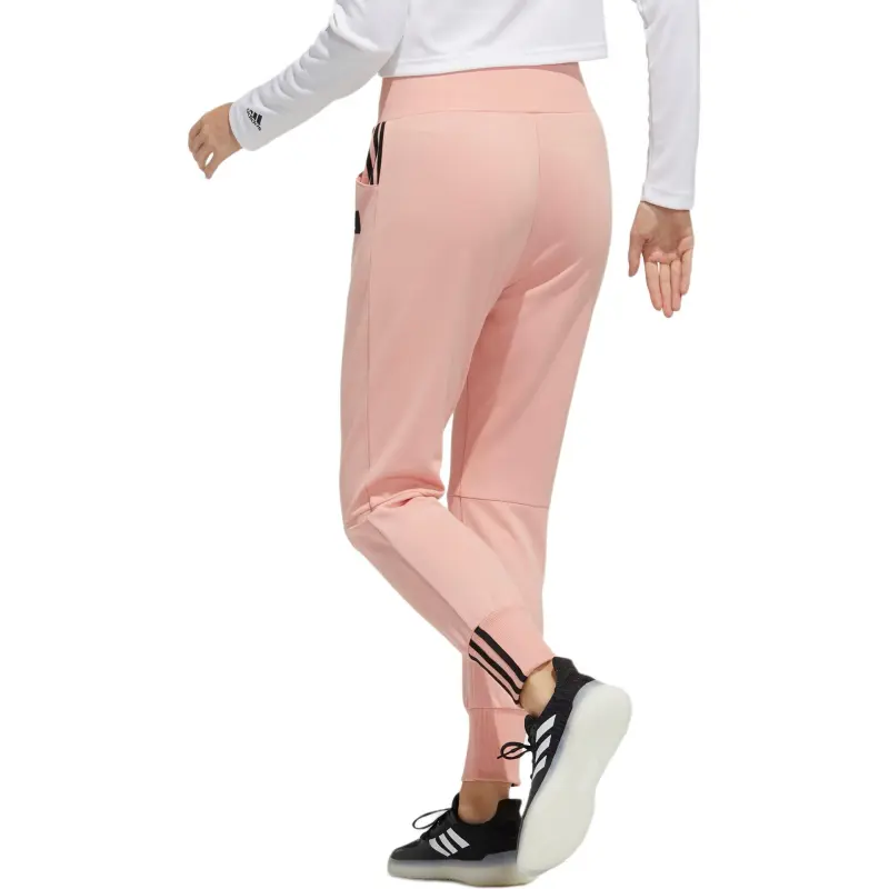 Adidas Sports Pants Women's Pink/Black Color-2