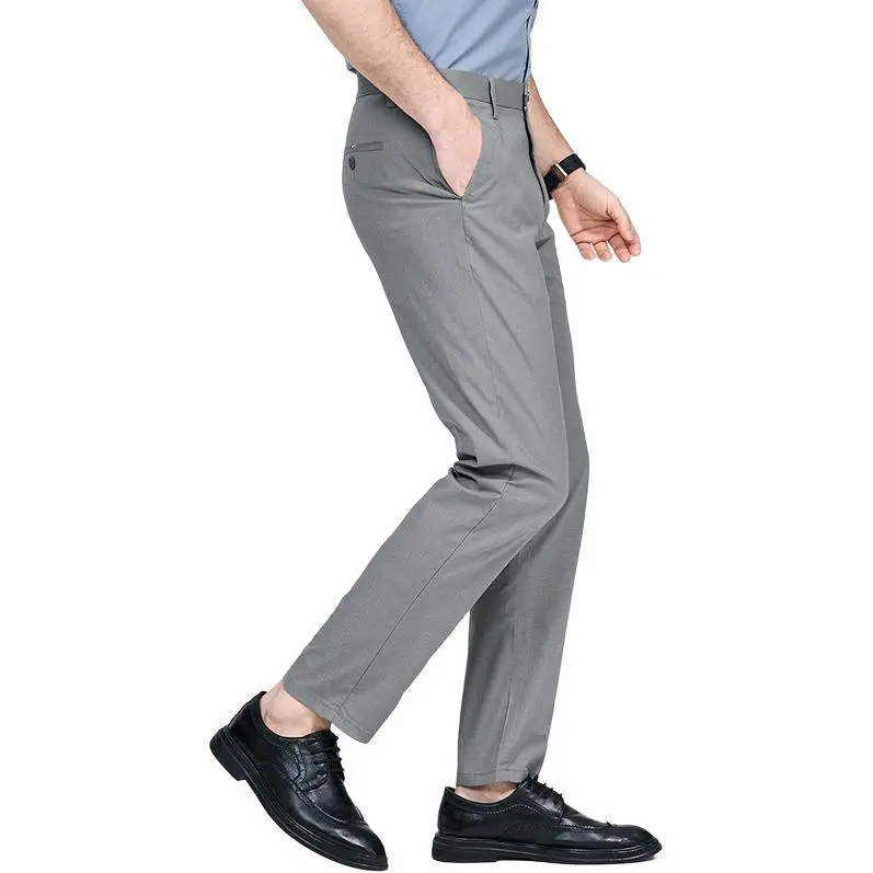 FIRS Casual Pants Men's Gray Blue-3