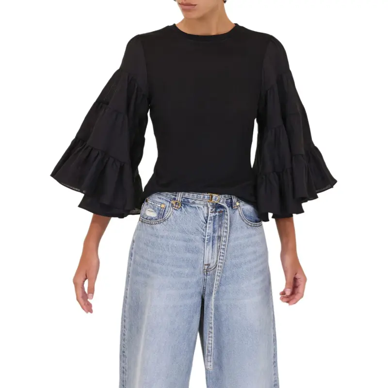 Zimmermann T Shirt Women's Black-1