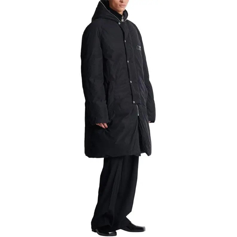 BALMAIN Long Down Jacket-3
