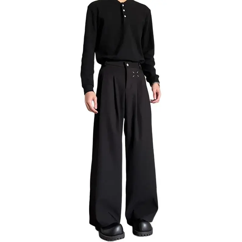 DARK HORSE Casual Pants Unisex Black-3