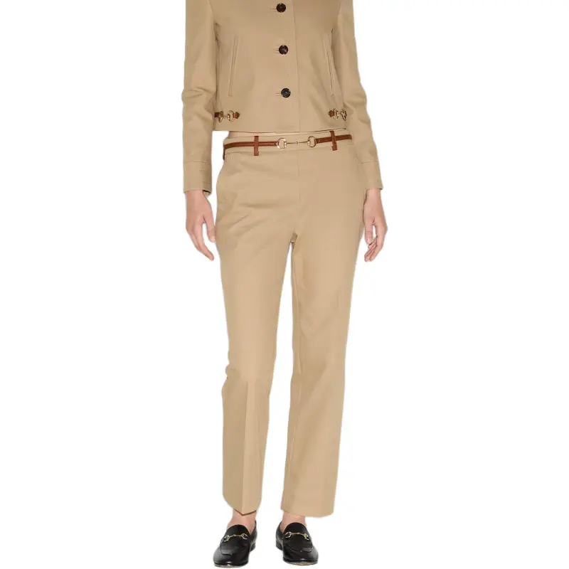 GUCCI Horsebit Drill Pants-3