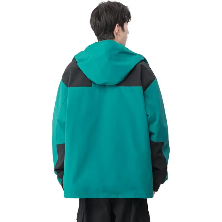 Yalu Water Resistant Windproof Breathable Wear Resistant Water Repellent Windbreaker Jacket Unisex-16