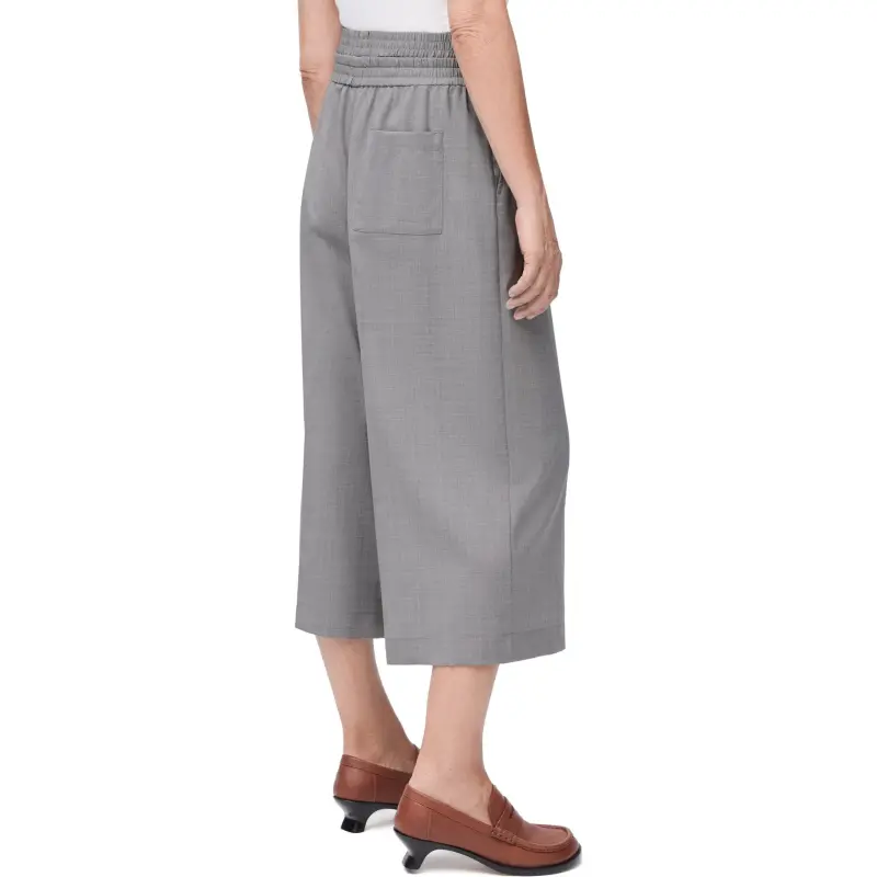 LOEWE SS25 Casual Pants Women's Light Gray-2