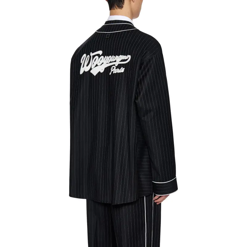 WOOYOUNGMI SS25 Shirt Men's Black-5