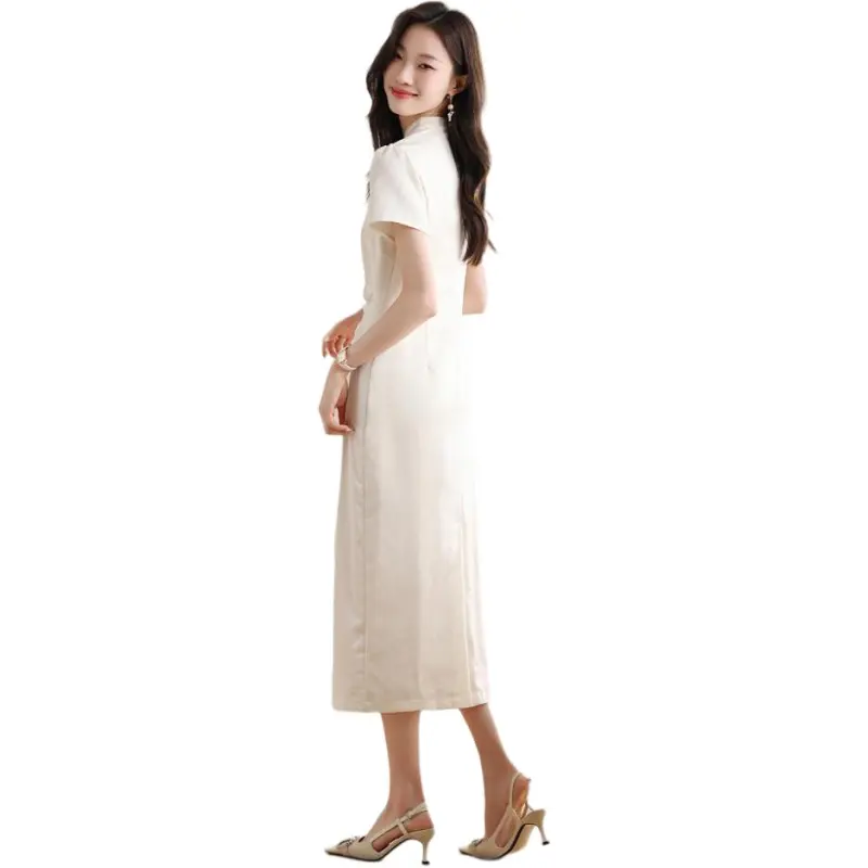 Mu Xiao Xin Short Sleeved Dress Women's-1