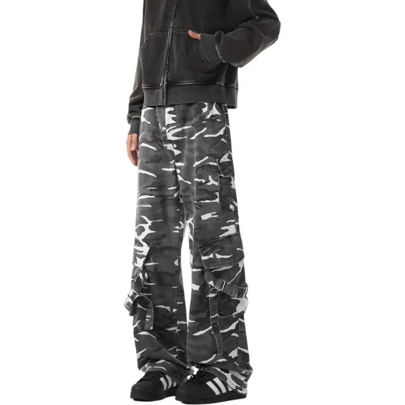 GWAF Casual Pants Unisex Camouflage-1