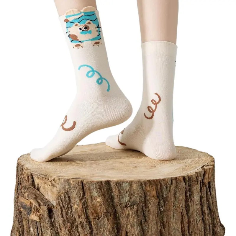 Gentle Welcome Mid Calf Socks Women's 5 Pack-1