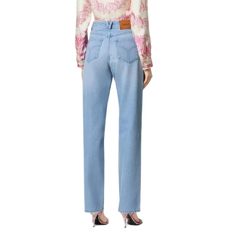 VERSACE Medusa '95 Jeans Women's Blue-3