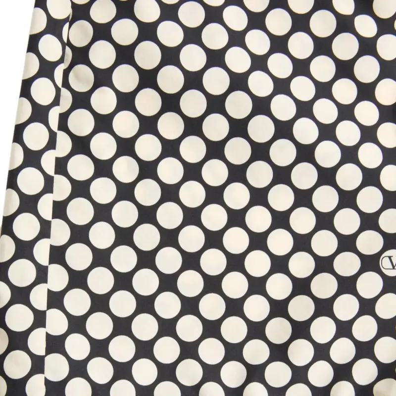 Valentino SS25 Casual Shorts Women's Black White-5