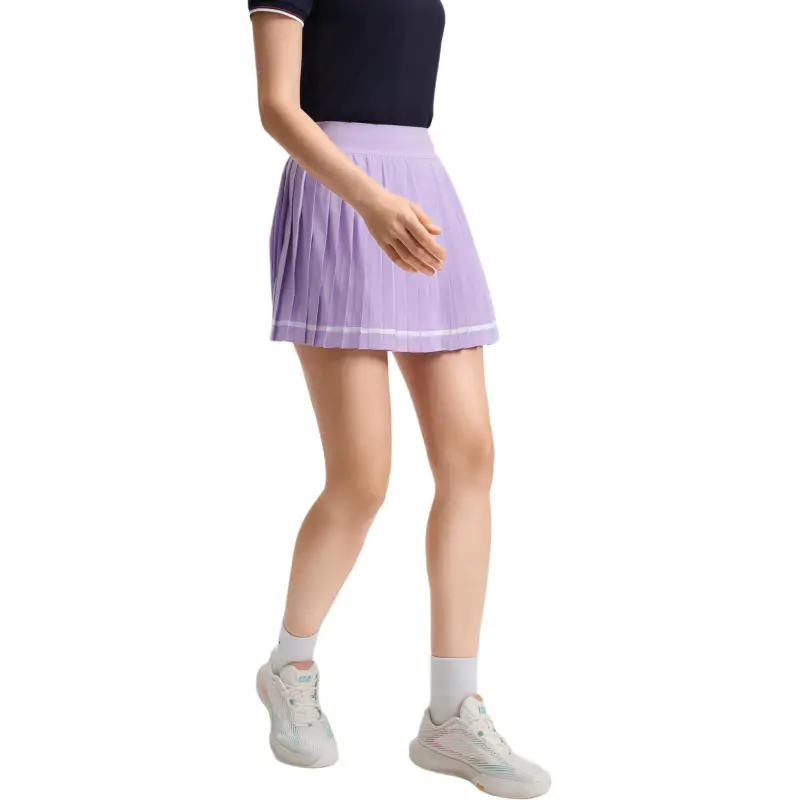 FILA Casual Short Skirts Women's Numbers Lavender-5