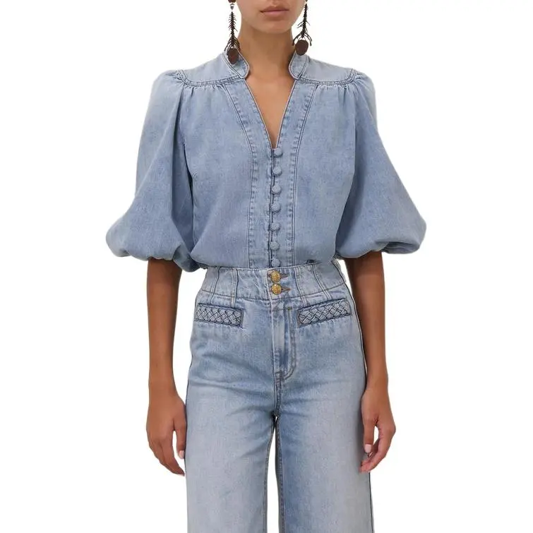Zimmermann Denim Blouse-2