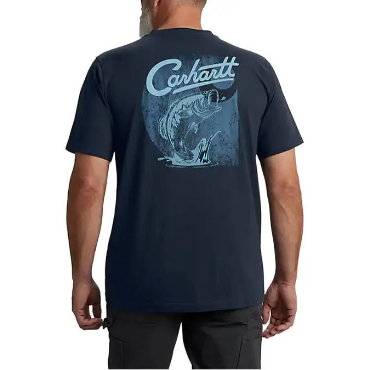 Carhartt 106893 T Shirt Men's Blue-1