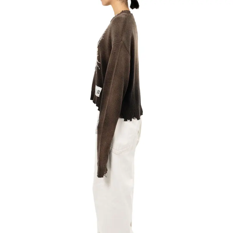Maison Mihara Yasuhiro Cat jacquard Jumper-5