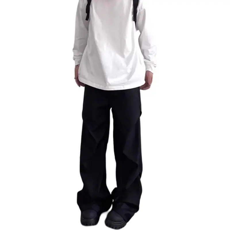 KVIV Suit Trousers Men Black -4