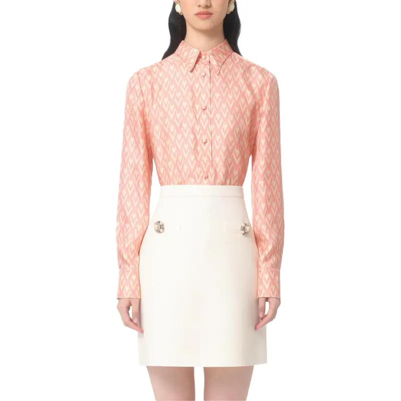 Valentino Shirt Women's Rose Pink-1