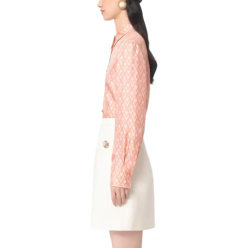 Valentino Shirt Women's Rose Pink-5