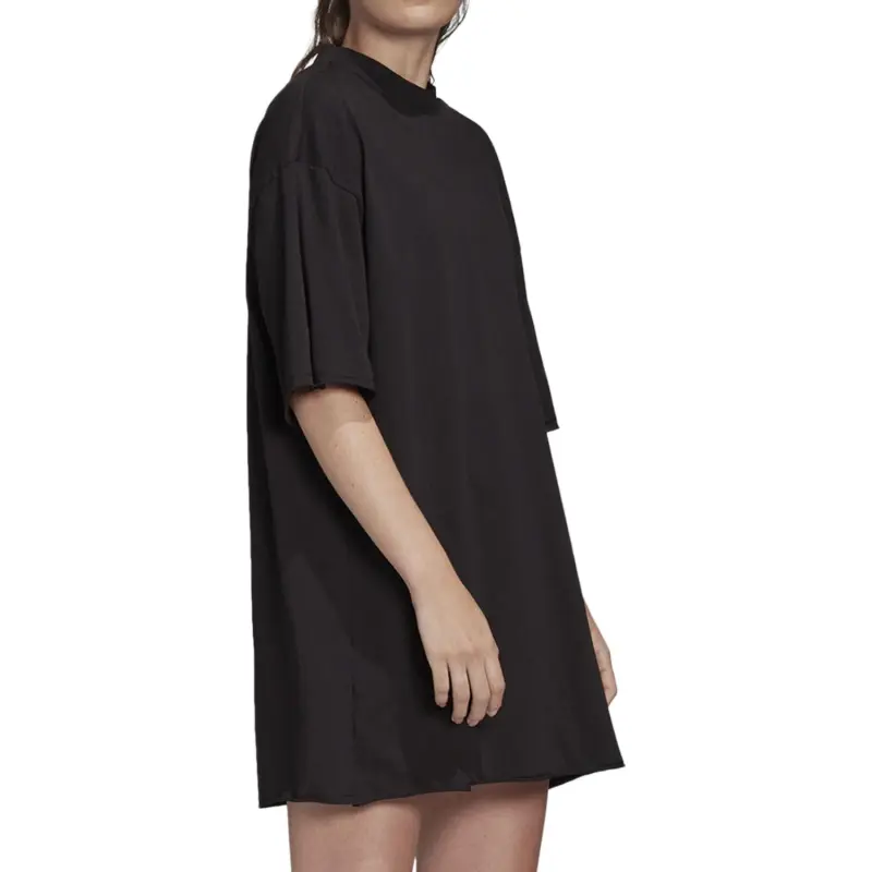 Adidas Short Sleeved Dresses Women's Black-4