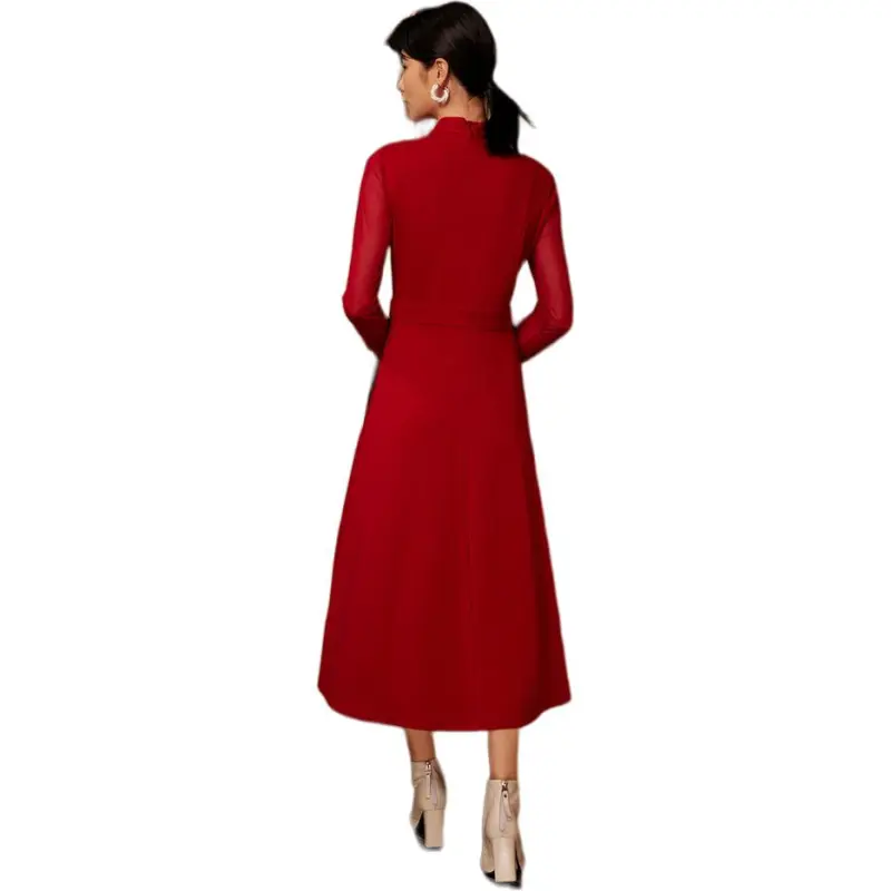 BBLLUUEE Long Sleeved Dress Women's-0