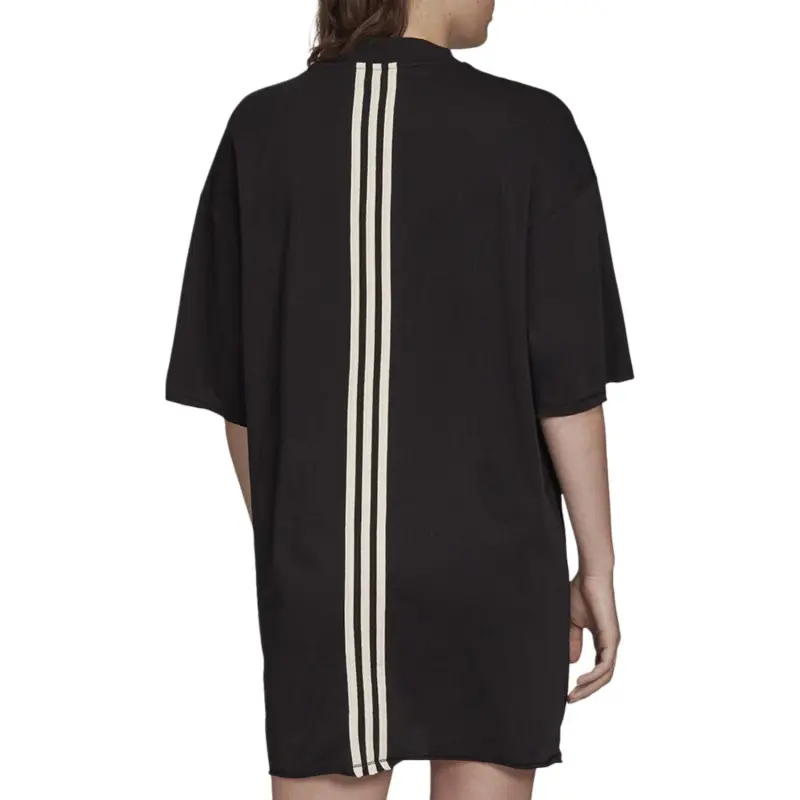Adidas Short Sleeved Dresses Women's Black-3