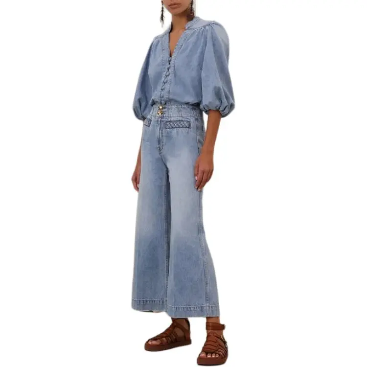 Zimmermann Denim Blouse-4