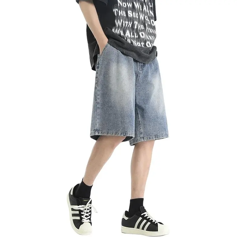 Colorful Creations Denim Shorts Unisex-1