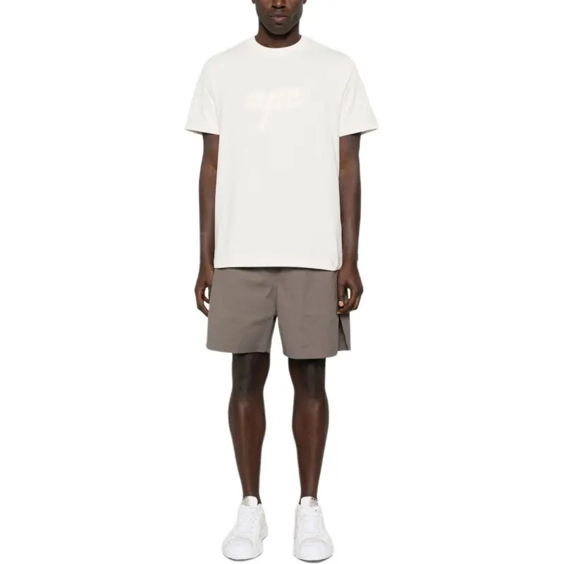 A.P.C . Lenny Logo Embroidered T Shirt-1