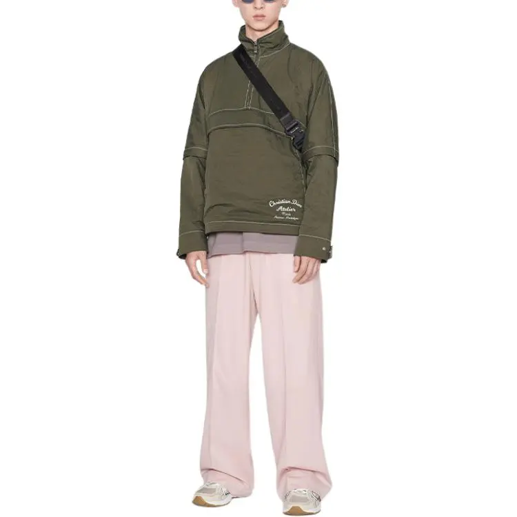 DIOR Quarterly New Products Jackets Men Olive-2