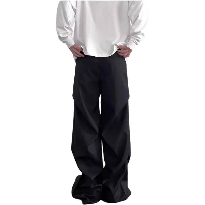 KVIV Suit Trousers Men Black -2