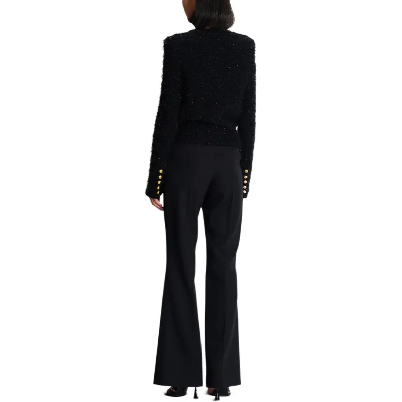 BALMAIN Button fastening Tweed Jacket-2
