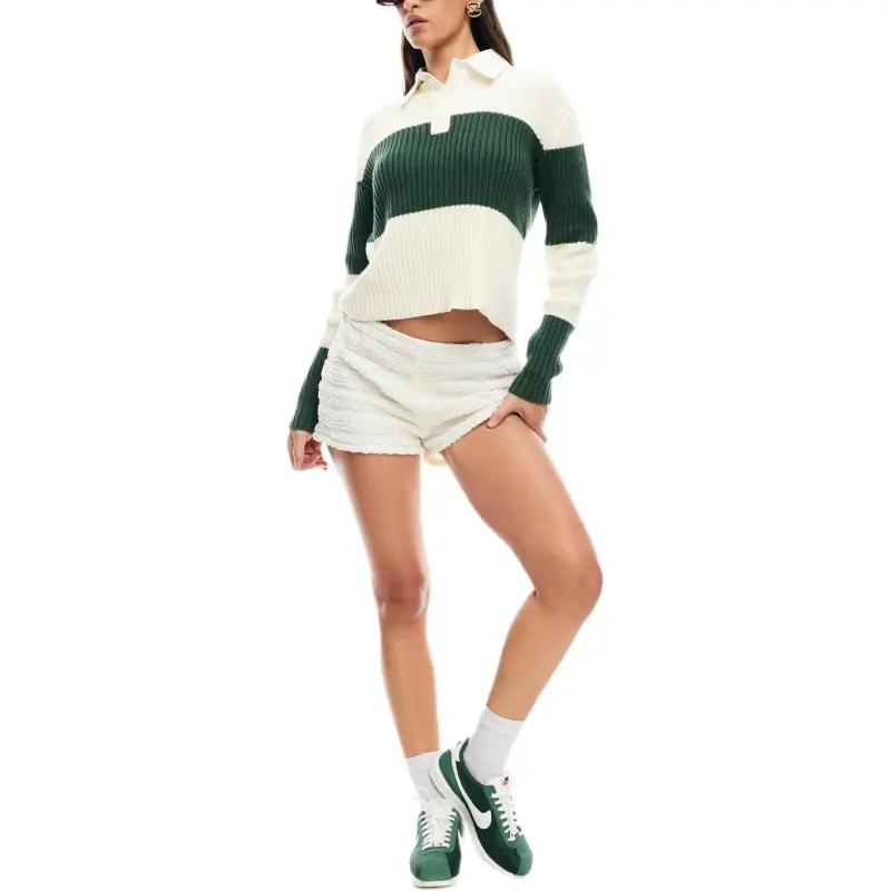 Lioness Casual Shorts Women's White-3