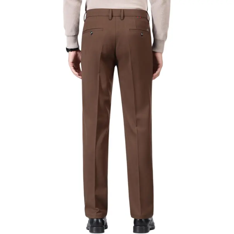 Red bean Suit Trousers Men-11