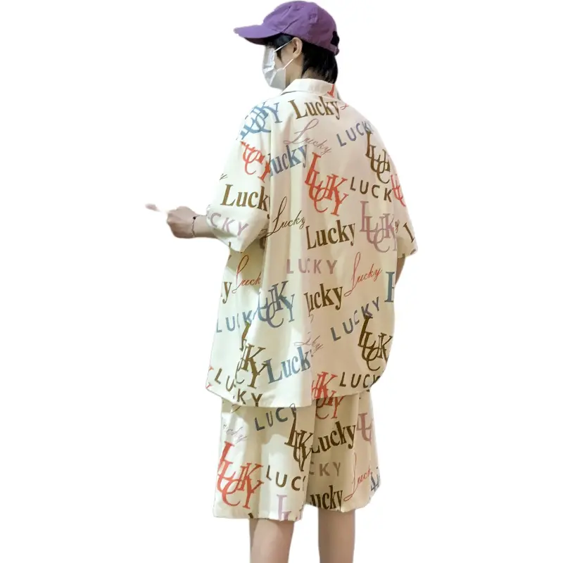 A/2/8/T Shirt Matching Sets Unisex-5