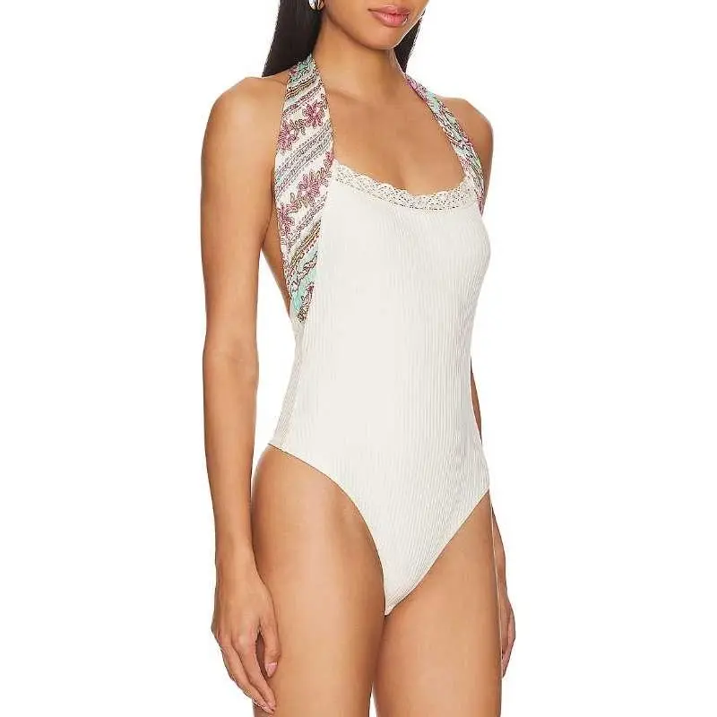 FREE PEOPLE SS24 Bodysuits Women's Ivory White-1
