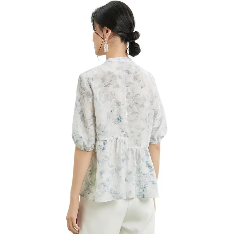 JINJU Shirts Women's Blue-1